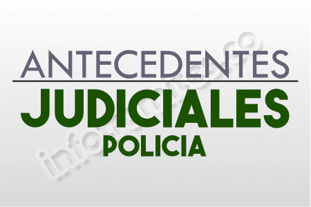 ANTECEDENTES JUDICIALES POLICIA